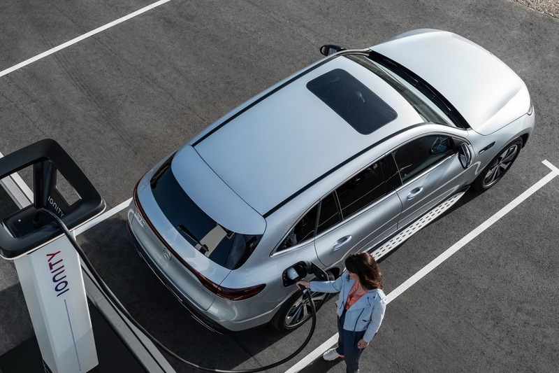 純電動豪華中型SUV 奔馳EQC官圖賞析