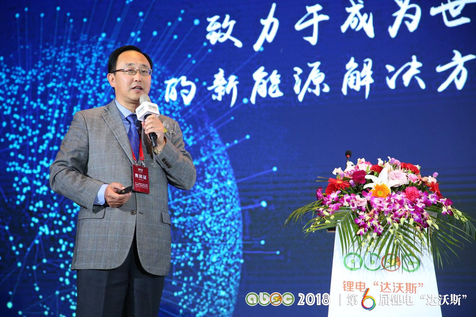 欣旺達(dá)電子股份有限公司集團(tuán)副總裁兼動(dòng)力電池板塊總裁梁銳