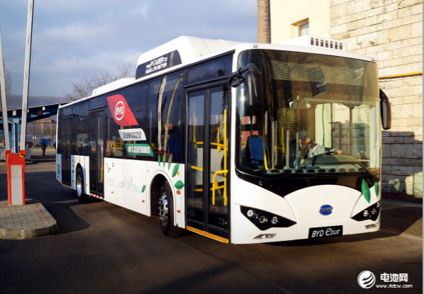 比亞迪交付其在匈牙利首臺純電動大巴訂單