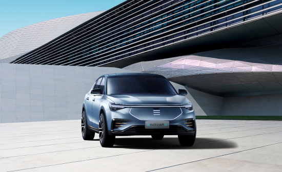 天際ME7固態(tài)電池展車是國內首臺公開展示的固態(tài)電池樣車