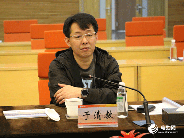 中關村新型電池技術創新聯盟秘書長、電池“達沃斯”組委會秘書長于清教