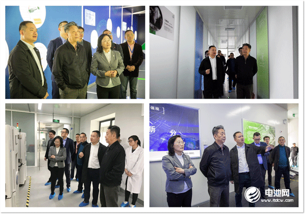 圖為：中國汽車工業協會常務副會長董揚深入塔菲爾公司進行調研指導