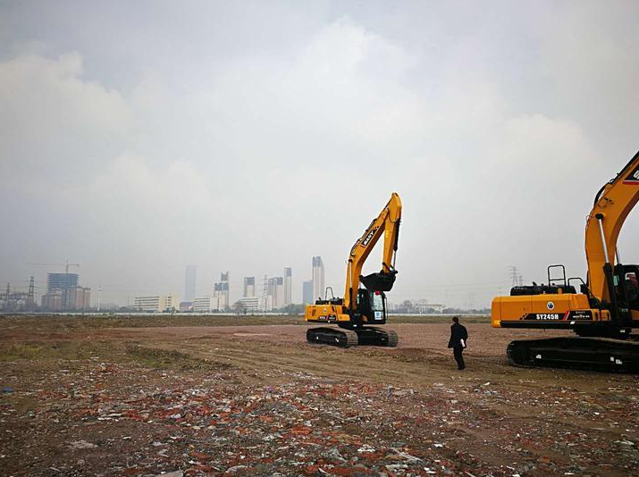 萬向創新聚能城項目現場