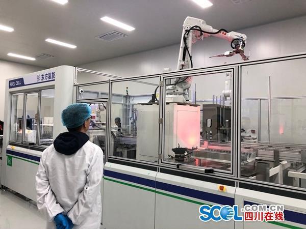 西部首條！東方電氣氫燃料電池自動化生產線一期工程正式投產