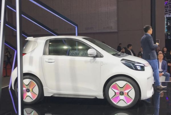 以豐田eQ設計為基礎的奇點iC3亮相上海車展
