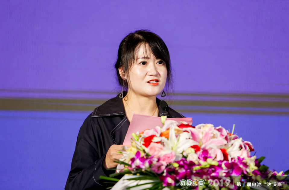 電池“達沃斯”組委會副秘書長耿茜茜