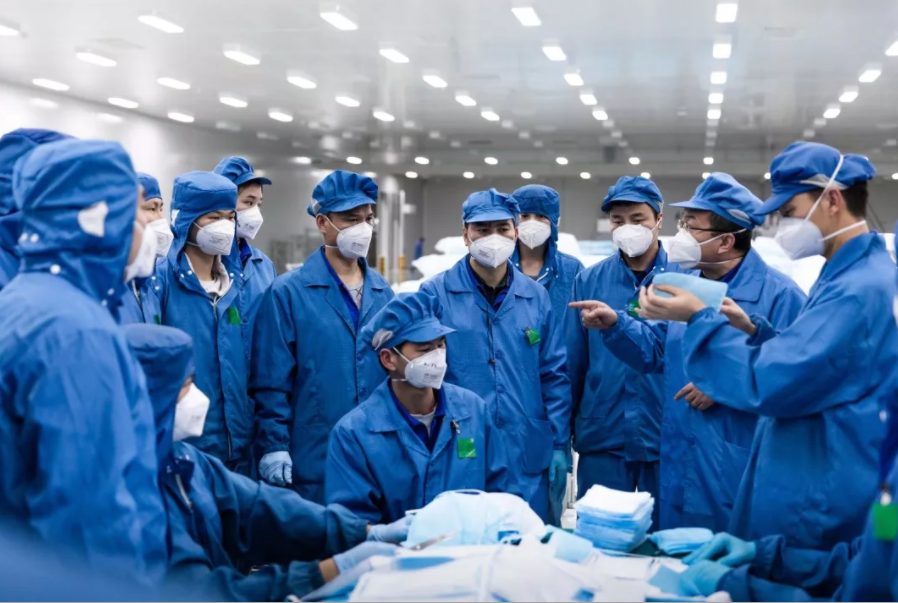 官宣！上汽通用五菱自產(chǎn)口罩項(xiàng)目3天下線