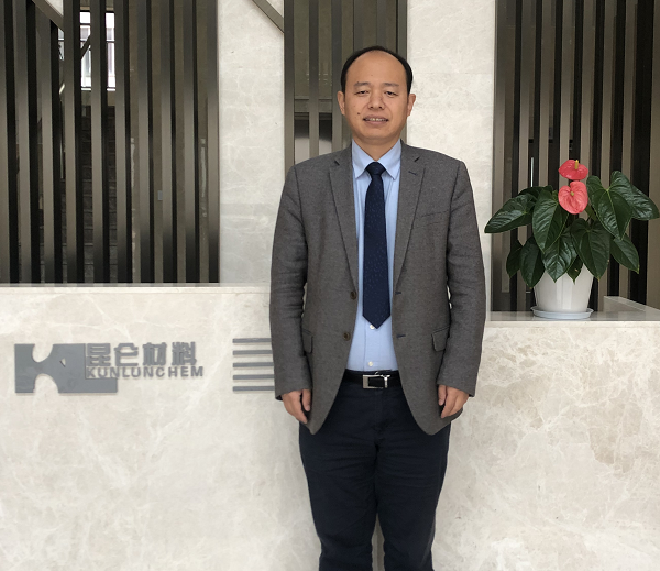 香河昆侖化學制品有限公司、湖州昆侖動力電池材料有限公司董事長郭營軍