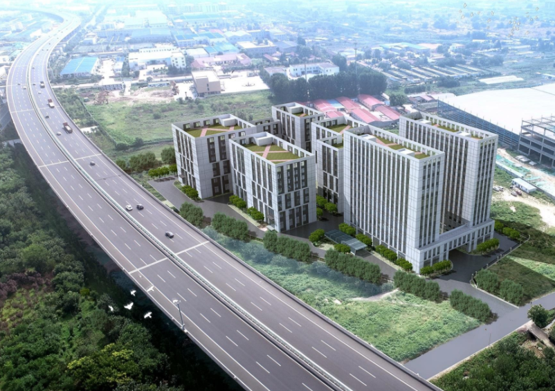 港樂新能源產(chǎn)業(yè)園項目效果圖