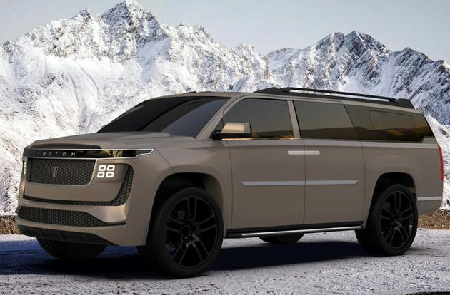 Triton Model h電動八座SUV 續(xù)航達(dá)1127公里