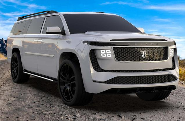 Triton Model h電動八座SUV 續(xù)航達(dá)1127公里