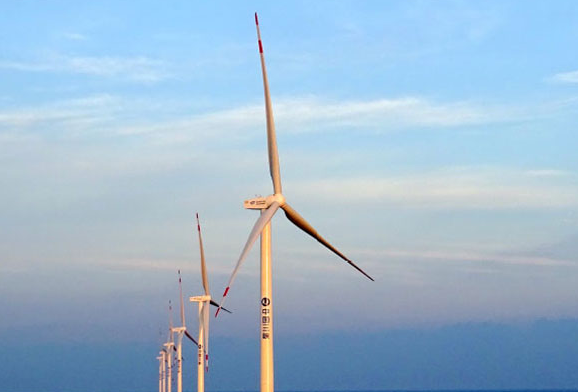 三峽風(fēng)電項目 圖片來源：三峽集團