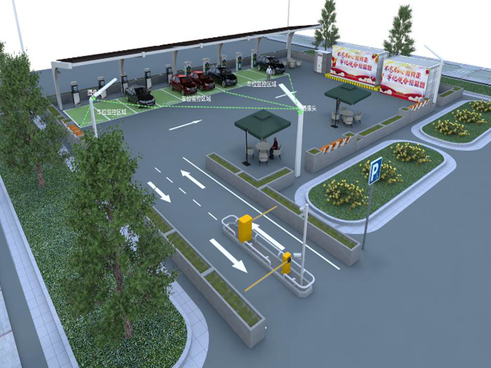 海南電網博鰲樂城智能電網綜合示范區光儲充一體化項目，圖片來源于動力源官網