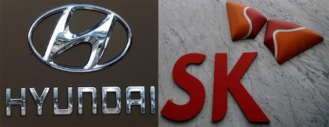 現代汽車與SK創新合作開發電動汽車電池生態系統