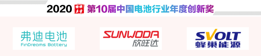 中國(guó)電池行業(yè)年度創(chuàng)新品牌