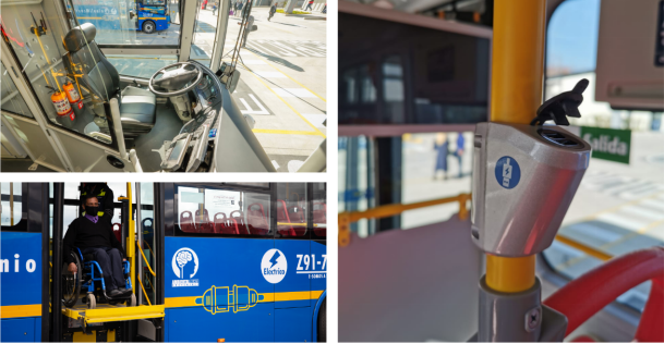 司機駕駛安全包圍、殘疾人士上下車輔助系統(tǒng)，及手機充電USB接口等人性化配置