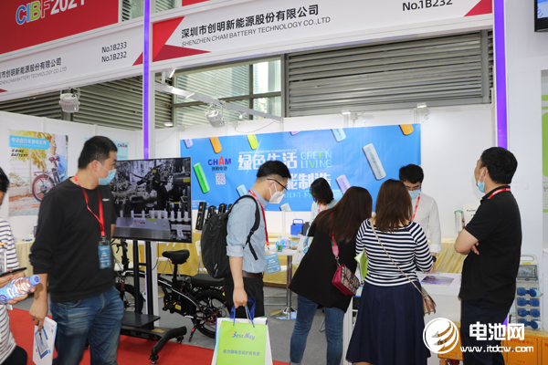 創明新能源亮相CIBF 2021 專注圓柱鋰電行業深耕細作