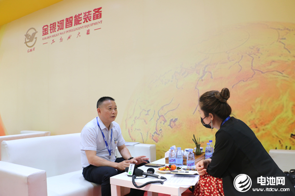 金銀河鋰電裝備事業部總經理李小云