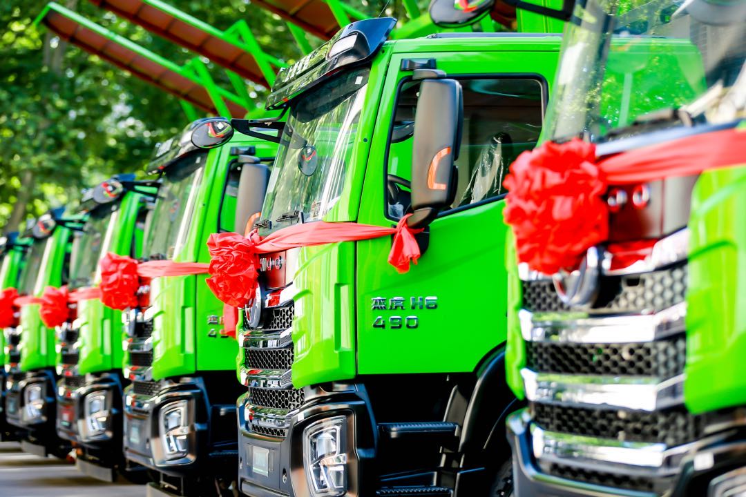 電動重卡,電池,中聯重科,東風汽車