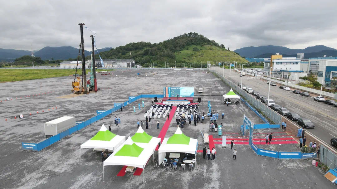 浦項華友循環(huán)再生韓國公司開工建設(shè)