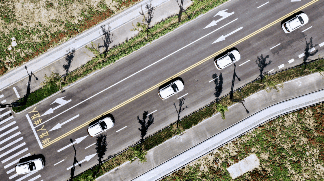 圖/百度自動駕駛汽車