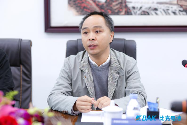 比克電池小動(dòng)力產(chǎn)品開發(fā)負(fù)責(zé)人宋華杰