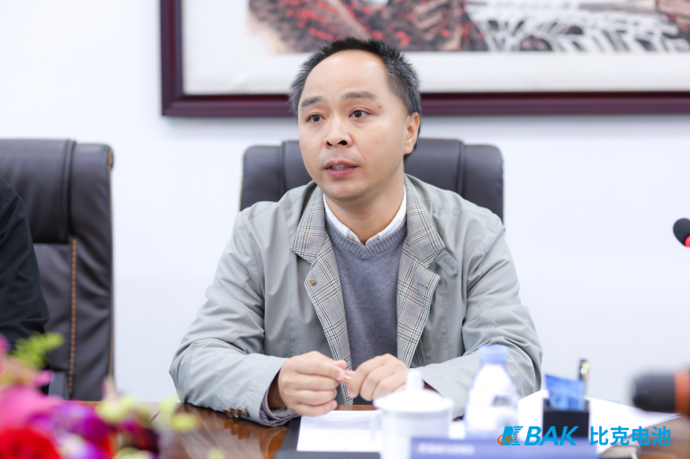 比克電池小動力產品開發負責人宋華杰