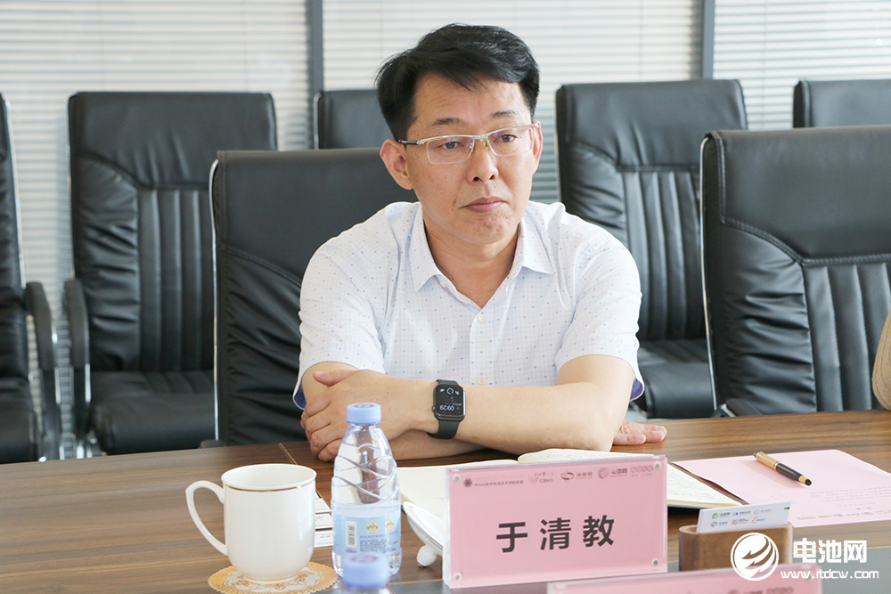 中關(guān)村新型電池技術(shù)創(chuàng)新聯(lián)盟秘書長、電池百人會理事長于清教