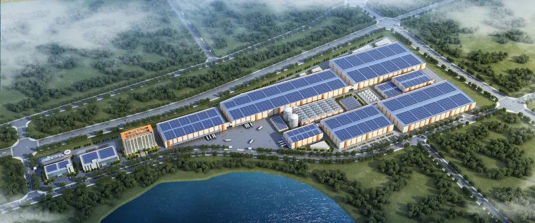 曲靖動力儲能電池項目規(guī)劃圖 圖片來源：億緯鋰能