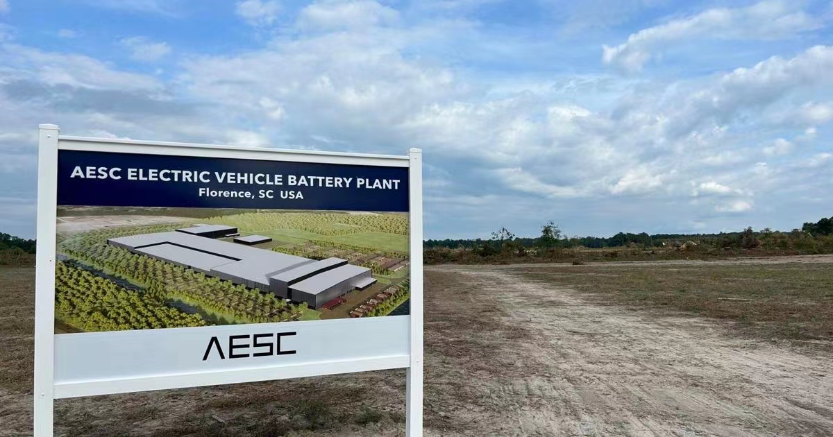 遠景動力南卡工廠廠址 圖/遠景動力