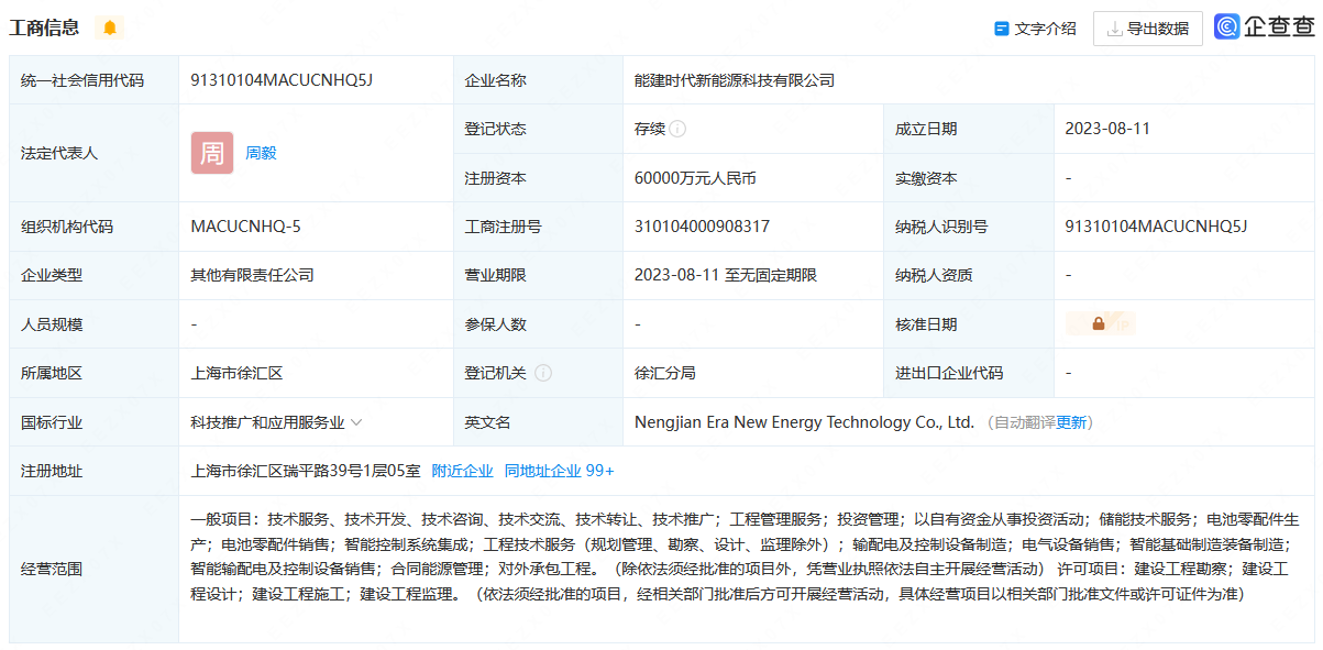 能建時代 能建時代