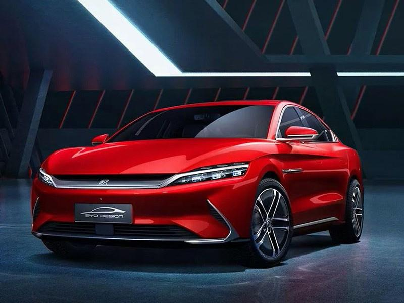 比亞迪于2020年3月29日發(fā)布的刀片電池，率先應用在了“漢”車型上