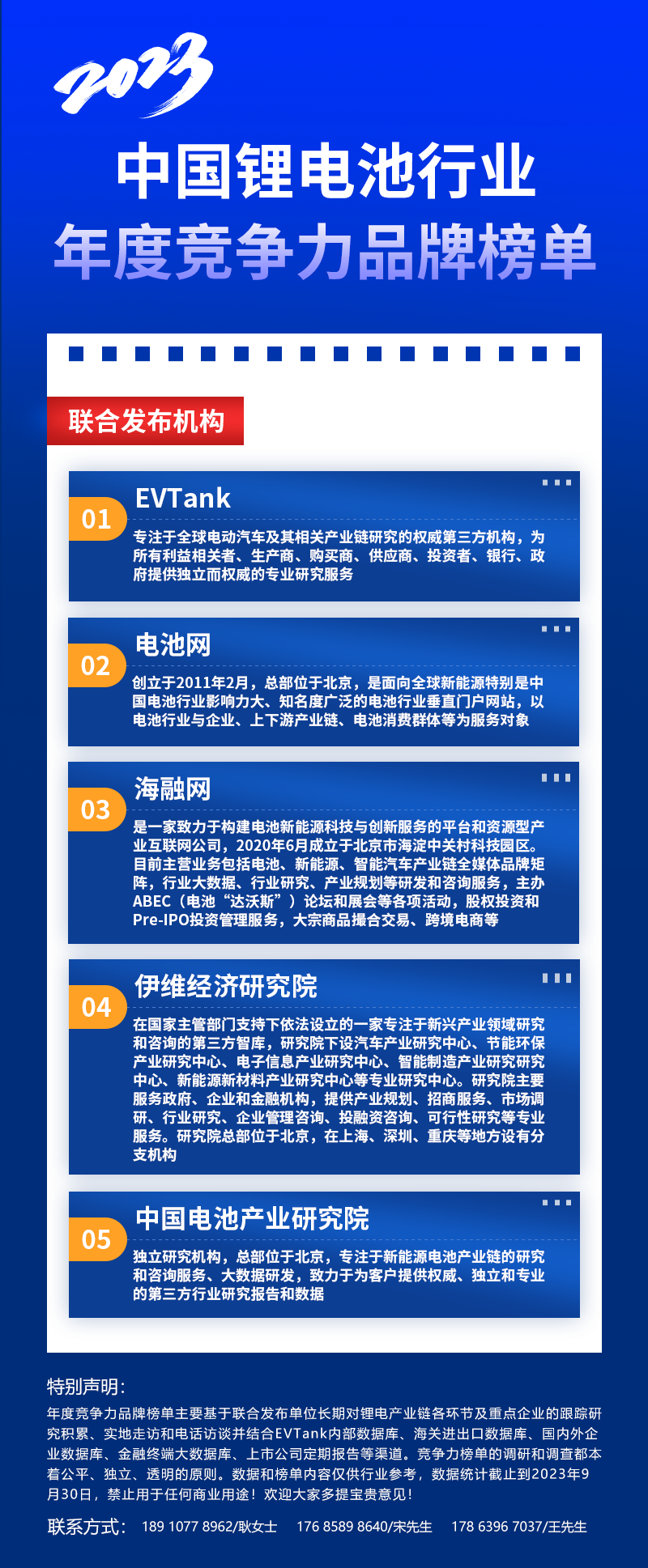 榜單聯合發布機構