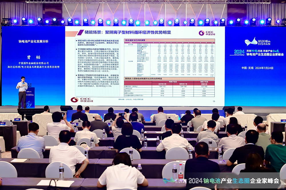 2024中國（無錫）鈉電池產業生態圈企業家峰會現場