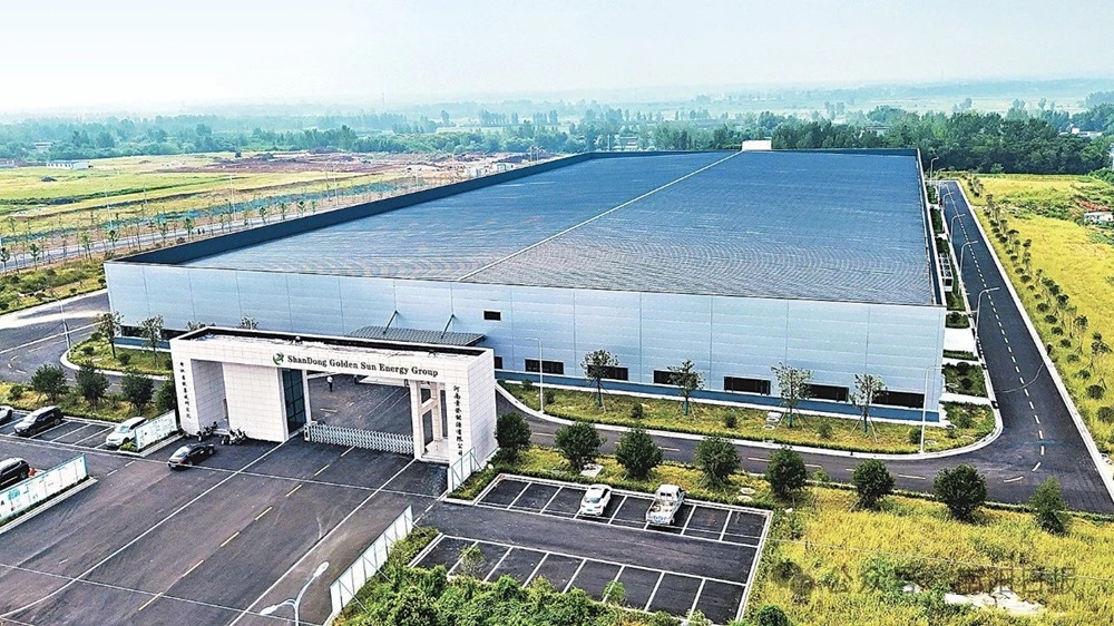 貴登年產能60億Wh高端鋰電PACK動力儲能項目廠房 全媒體記者 張蘭 攝