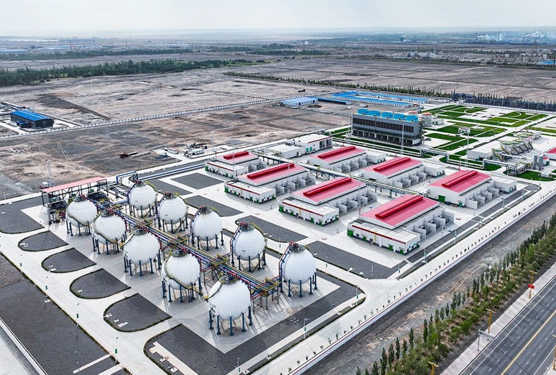 隆基氫能中國石化全球首個萬噸級綠氫項目