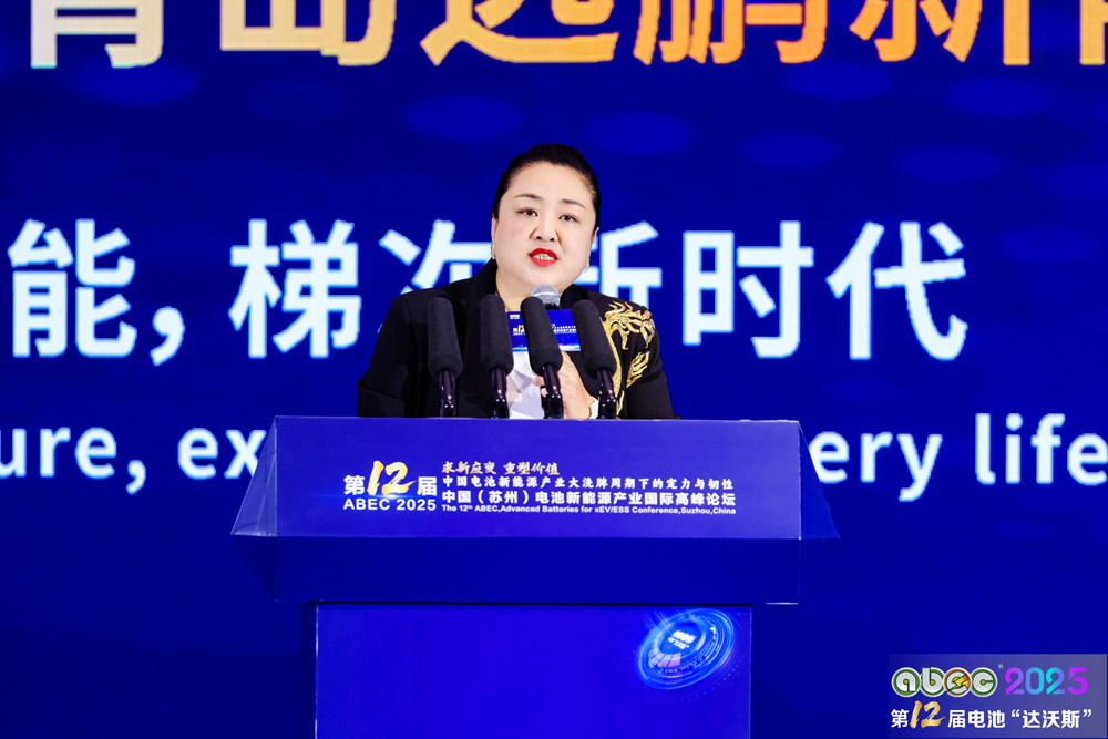 韻迪科技閆愛珊：加速兩輪出行領域鈉電應用 已實現12C充電